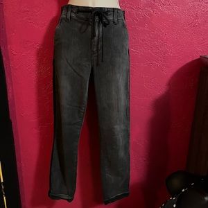 Paige black denim Christie pants. Size 25.